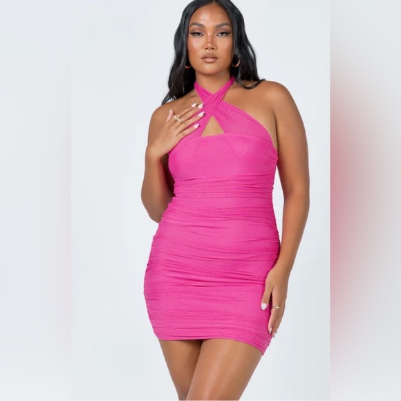 Princess Polly Pink mini dress - Picture 1 of 3